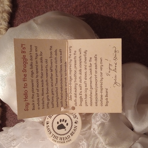 Boyds Bears Snuggle B's Sweetie DADDY'S ANGEL # 4658 - Picture 4 of 8